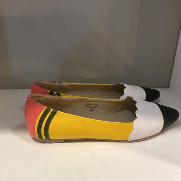 J. Adams Multicolor PENCIL Flats - Picture 3 of 6